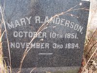 Mary R Anderson