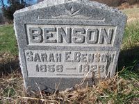 Sarah E Benson