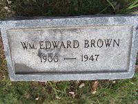 Wm Edward Brown