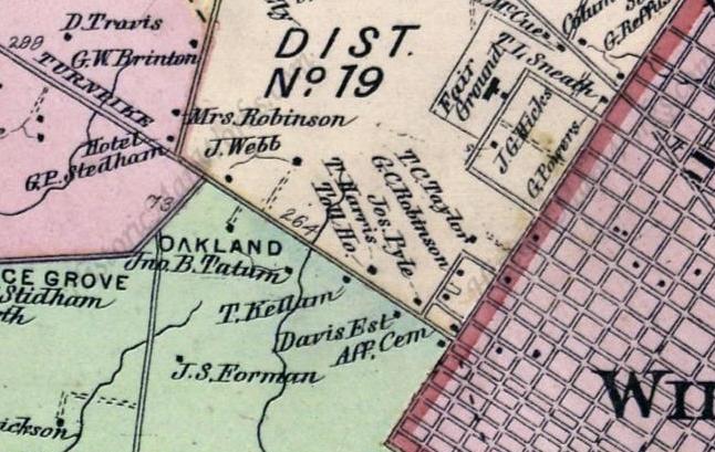 1868 cemeteries
